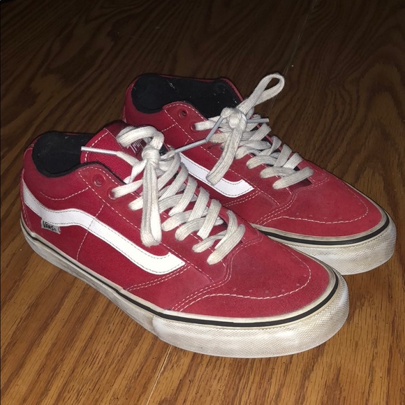 vans trujillo red